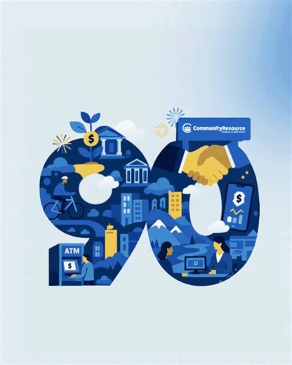Starting December 1, we’re giving you the gift of 90 days without payments for our 90th anniversary! Learn more about this offer and explore more from Community Resource FCU at CommunityResourceFCU.com | Community Resource Federal Credit Union