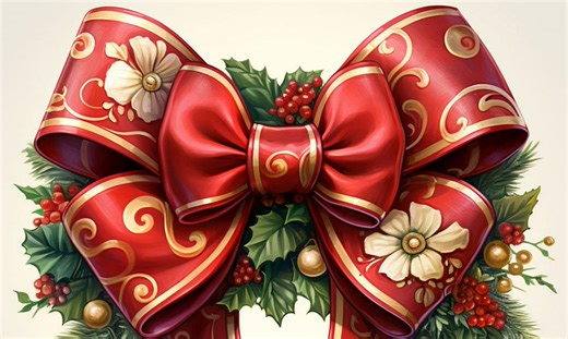 Aprenda a armar moños navideños muy fácil y rápido; invada su hogar con el espíritu de la época