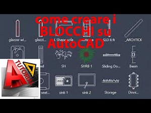 come creare i blocchi su AutoCAD
