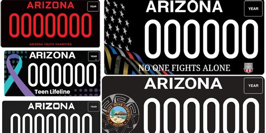 ADOT releases 5 new specialty license plates that could save lives