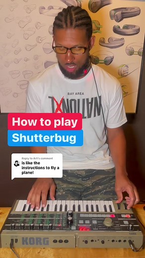 Replying to @Arli Learn how Bosko played Shutterbug for @Big Boi on the #microkorg with the #electrospit #talkbox #bigboi #fyp