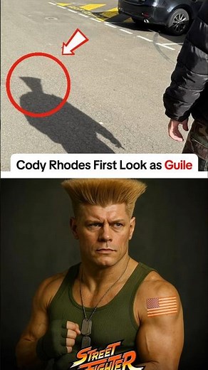 Cody Rhodes First Look as GUILE❤‍🔥