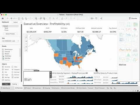 How to add text box to Tableau dashboard | Tableau How-To