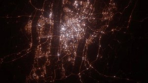 Chongqing China Aerial View Night Satellite Stock Footage Video (100% Royalty-free) 3497697607 | Shutterstock