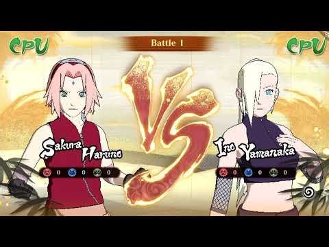 Sakura Vs Ino - Naruto X Boruto Ultimate Ninja Storm Connections