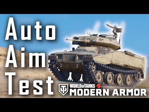 | Auto Aim Test - LIVE | World of Tanks Modern Armor |