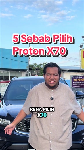5 Sebab kenapa korang kene pilih Proton X70 sebagai kereta Raya korang. Kalau korang minat jangan tunggu cepat ii isi form atau klik link kat bio 😊. #salamautomobile #raya #protonx70 #fyp #viral