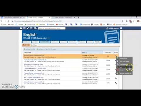 How to Upload a Rubric on Compass