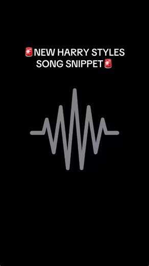 New Harry Styles Song Snippet Revealed!
