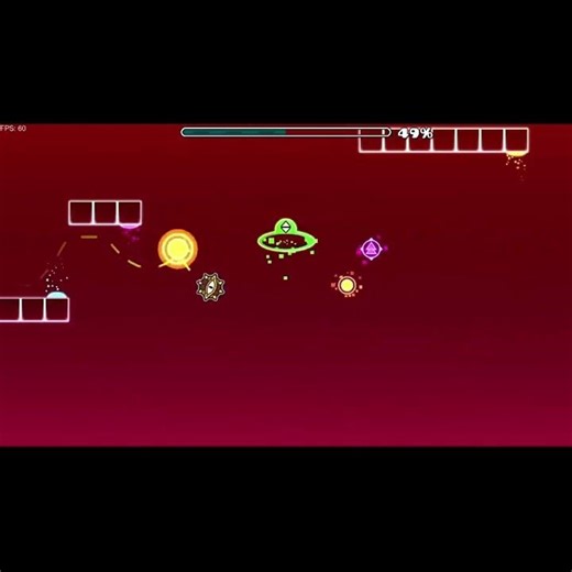 Day 1 Making MINECRAFT Nether In GD #geometrydash #minecraft