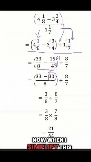 CXC CSEC Maths - Simplifying Fractions