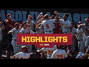 USC Baseball vs. North Carolina Highlights | Trojans win 9-5