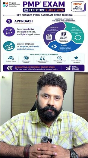 PMP® New Exam 2026 | Predictive vs Agile vs Hybrid Explained | Effective 9 July 2026