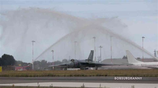 Famous Vulcan howl captured on a high-speed run
