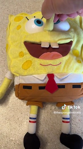 2000 Mattel Talking Spongebob Toy Review