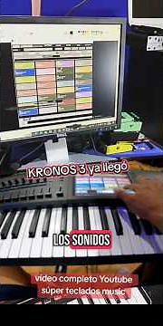 cómo programar el KRONOS 3 desde el editor