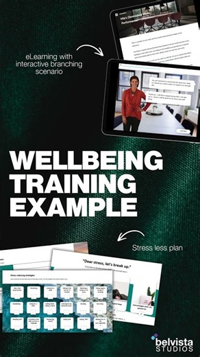 EXAMPLES from our recent WELLBEING TRAINING PROJECT. 🤩