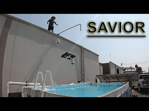 Best Solar Pool Pump | Savior Floating Solar Pool Pump and Filter System - by Natural Current