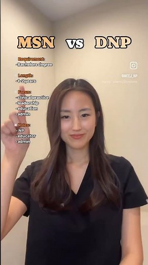 Comparing MSN vs DNP: Which Path Leads to Your Goals?#nursingschool #careeradvice #nursingeducation