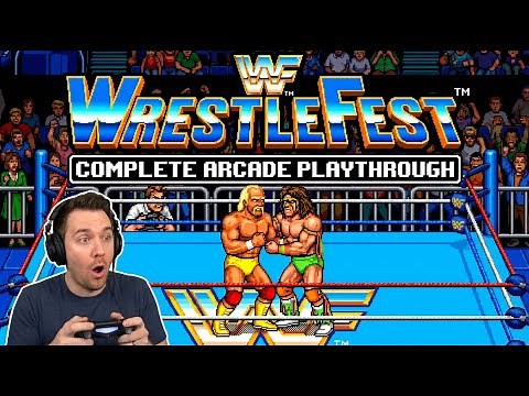 WWF Wrestlefest - Complete Arcade Playthrough (4K) (Arcade)