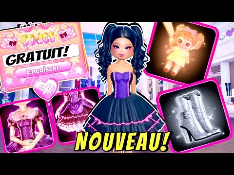 NEW FREE CODES AND ALL THE SECRETS OF THE NEW DRESS TO IMPRESS ROBLOX UPDATE