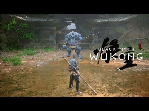 ⚔Defeating the First Boss Bullguard in Black Myth Wukong #1 ⚔