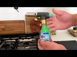 Flame King Culinary and Soldering Mini Blow Torch head