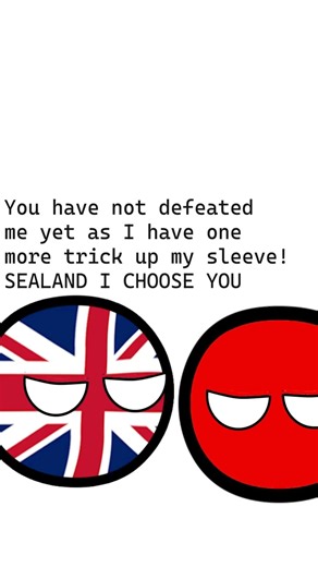 The Evil and Sealand #countryballs #memes #polandball #funny #history #shorts #viral #viralshorts
