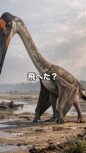 ケツァルコアトルス 最大の飛行生物はどう飛び立ったのか