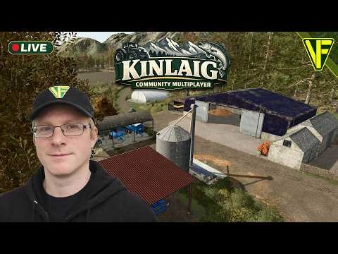 Building Up The Farm | Kinlaig Community Multiplayer #8 (FS25 Live)