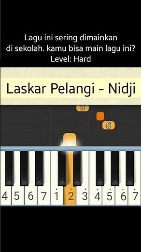 Laskar Pelangi - Nidji | pianika lagu viral