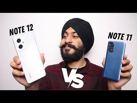 Redmi Note 12 vs Redmi Note 11 *FULL COMPARISON* Camera, Display & More