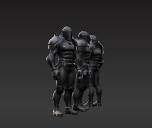 Sci-Fi Trooper Armor Set - Wearable Dystopian Military Costume