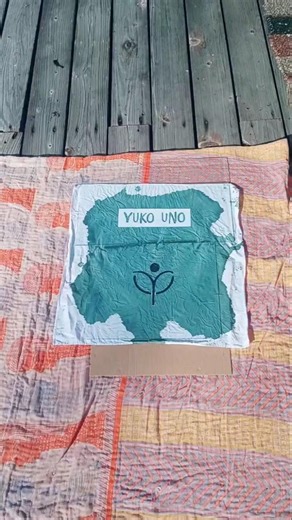 courtesy of yuka una—thanks, girlfriend // homemade cyanotype yuko uno bandanas
