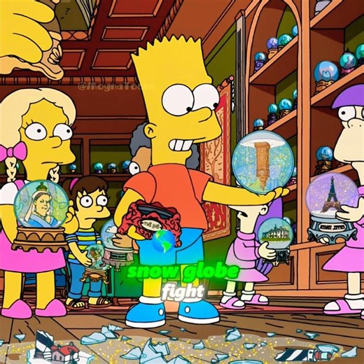 Bart Accidentally Destroys the Museum | Simpsons Shorts #thesimpsons #simpsons #viral #shorts #fyp