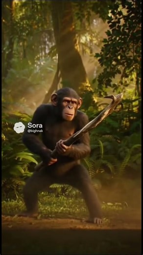 “Brave Chimpanzee Mother Fights Tiger to Save Her Baby | Jungle Hero Story” #entertaininganimals