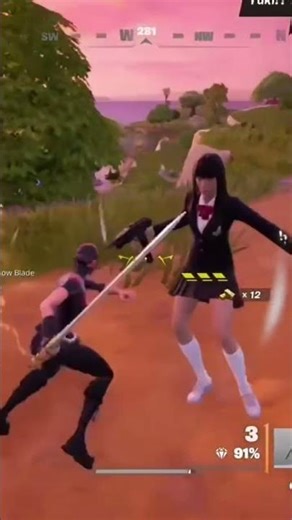 Trying out The Bride’s sword