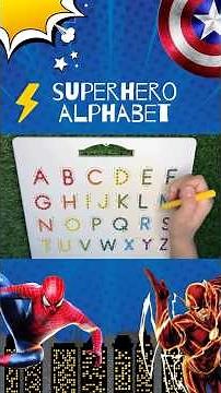 Superhero ABC Song - Learn to write ABC´s with MAGNATAB
