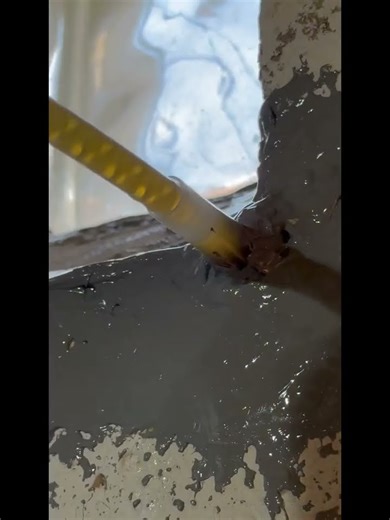 💧 Window Sill Crack Injection | Foundation Leak Repair at Basement Window 💧