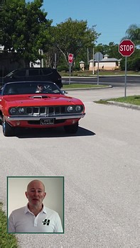 3.3K views · 80 reactions | This 1971 Plymouth ’Cuda Convertible is 1 of just 30 built with a 340 V8 and 4-speed. Numbers-matching, rotisserie-restored, and finished in High-Impact Tor-Red, it’s a standout piece of muscle car history. Available Now bit.ly/3WjtSd9 AUCTION ENDS OCTOBER 17, 2025! #Hemmings #Cuda #PlymouthCuda #MuscleCar #ClassicCars #CarCollector #Mopar #AmericanMuscle #CarsofInstagram #HemmingsFinds | Hemmings | Facebook