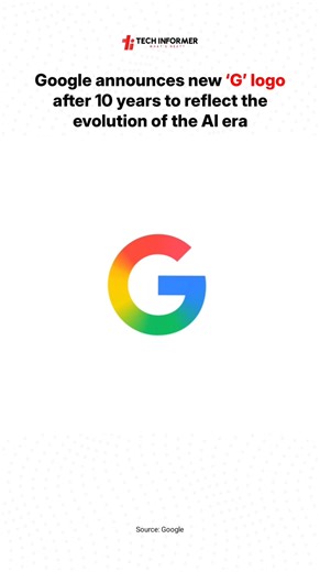 Google has introduced an updated version of its iconic four-color “G,” now featuring a brighter gradient to reflect the company’s shift toward AI-powered products and services. #Techinformer #Google | Tech Informer