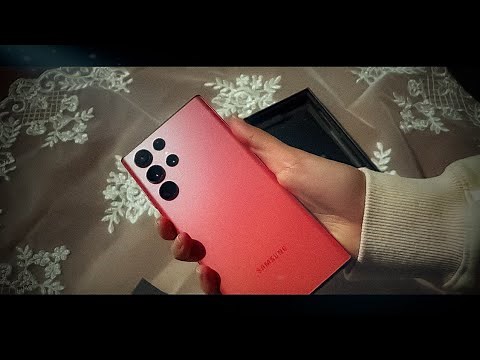 Galaxy S22 Ultra - Samsung Exclusive (Red) [Hands On]