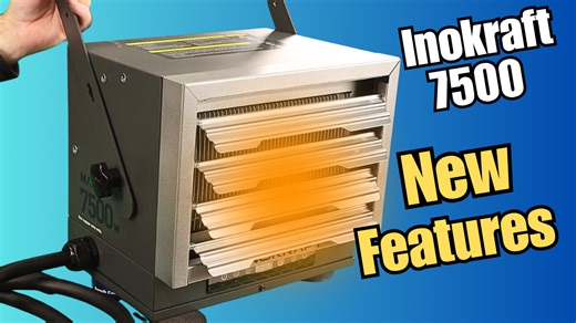 Watch New Features! Inokraft MaxHeat 7500w Garage Heater on Amazon Live