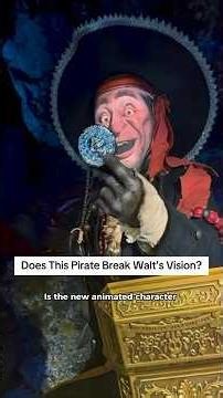 Does this pirate BREAK Walt’s vision? #piratesofthecaribbean #disney #disneyland