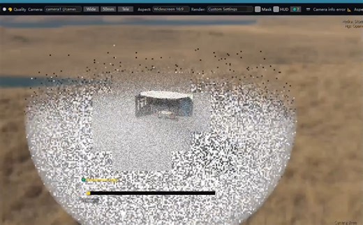 自研usd pathtrace cpu渲染器进度:实现均匀&非均匀介质fog，