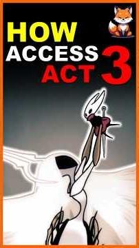 HOW to ACCESS ACT 3 🕸️🕷️ Silksong