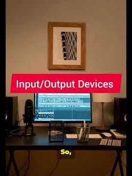 Computer Input & Output Devices Explained with Examples