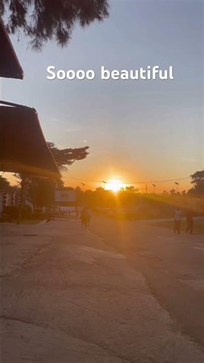 Golden Hour in Africa 🌅 The Most Beautiful Sunset in Zambia #peaceful