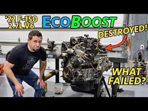 I'D BE PISSED OFF! 2022 Ford F-150 2.7L Ecoboost V6 Engine DESTROYED @110k With PERFECT Maintenance!