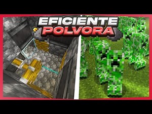 ⭐ GRANJA de CREEPERS Minecraft Java 1.19 / 1.19.2 ⭐ POLVORA! ≫ Masiva y Facil